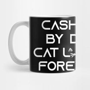 cashier cat lover Mug